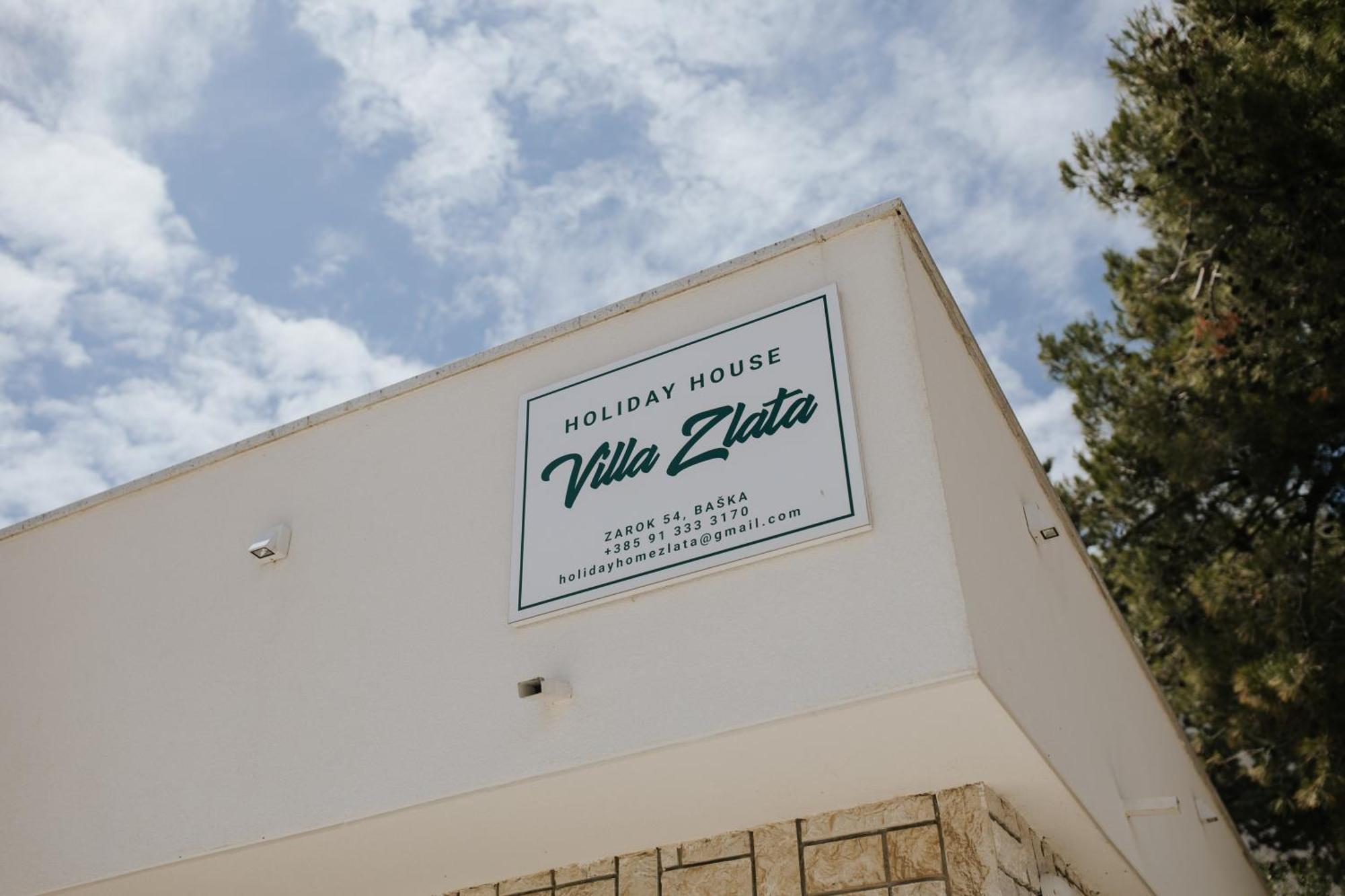 Villa Zlata - Holiday House Baška Exterior foto